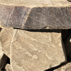 Бутовый галтованный серо-зеленый